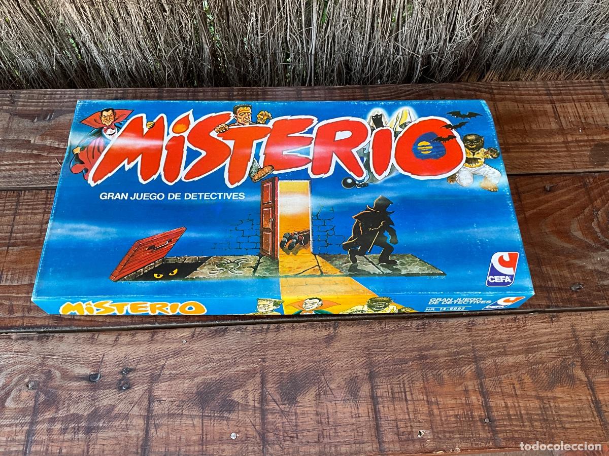 Juegos de mesa: JUEGO DE MESA MISTERIO - GRAN JUEGO DE DETECTIVES - CEFA ZARAGOZA A&Ntilde;OS 80