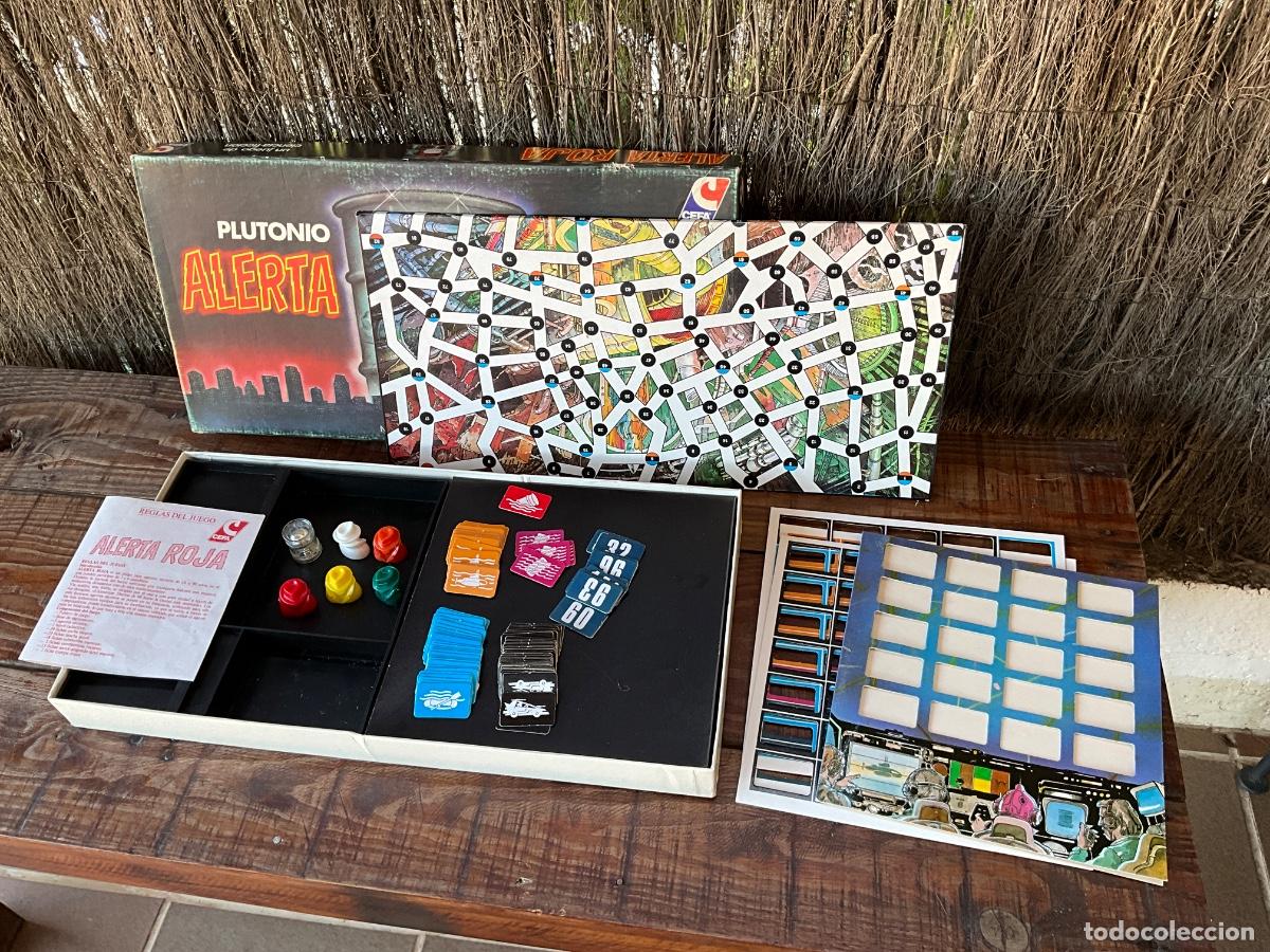 Juegos de mesa: JUEGO DE MESA ALERTA ROJA PLUTONIO - CEFA ZARAGOZA