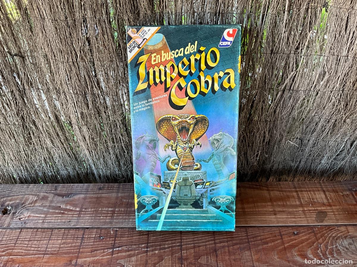 Juegos de mesa: JUEGO DE MESA IMPERIO COBRA - CEFA ZARAGOZA - COMPLETO