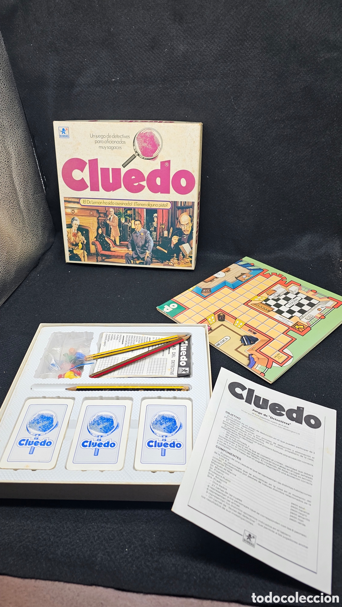 Juegos de mesa: Antiguo juego CLUEDO