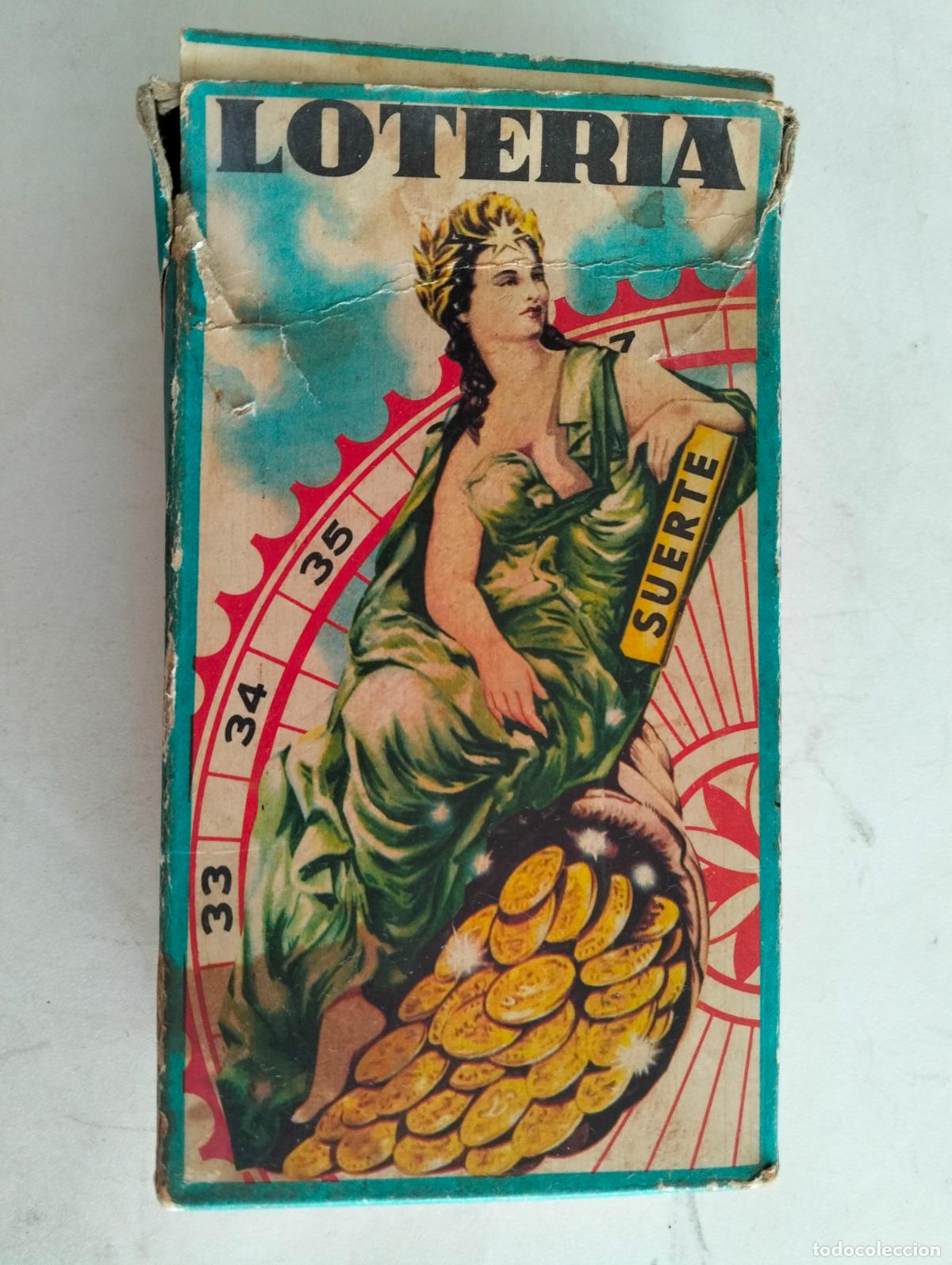 Juegos de mesa: ANTIGUO JUEGO DE LOTERIA, 48 CARTONES