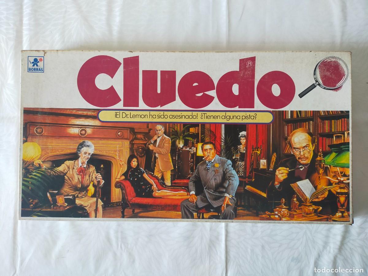 Juegos de mesa: Juego de Mesa: CLUEDO (Borras) Ref 7500 - Juego Completo / Caja Grande.