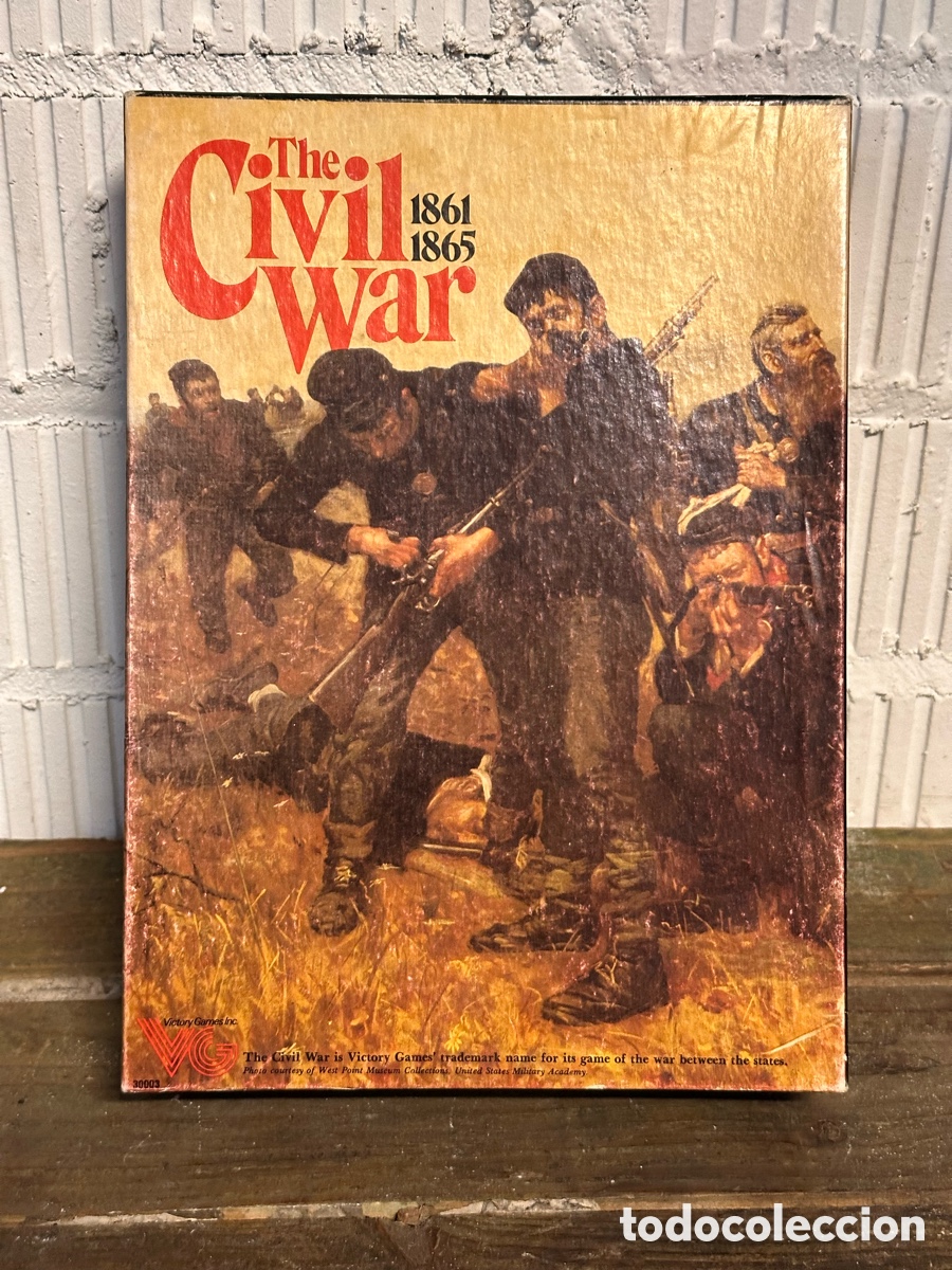 Juegos de mesa: THE CIVIL WAR. VICTORY GAMES. A ESTRENAR. A&Ntilde;OS 80. JUEGO ESTRATEGIA MILITAR. INSTRUCCIONES EN ESPA