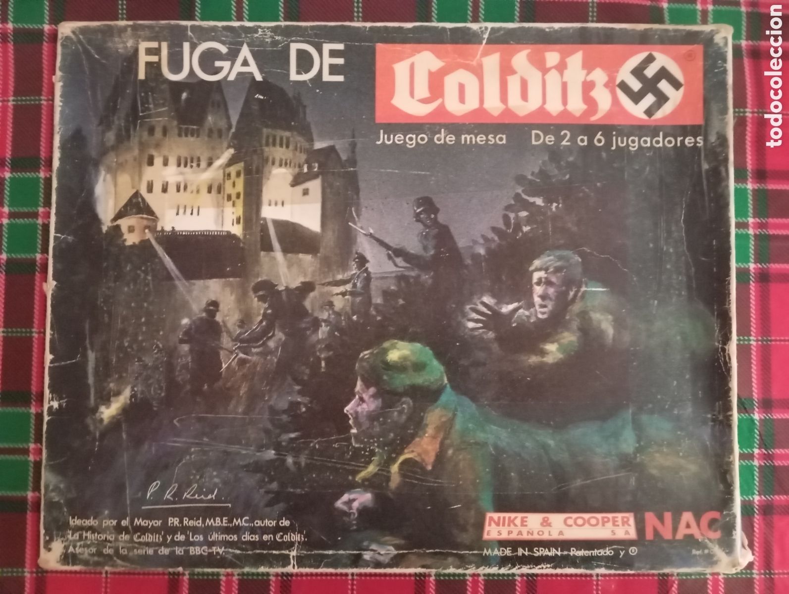 Juegos de mesa: La Fuga de Colditz Nike & Cooper