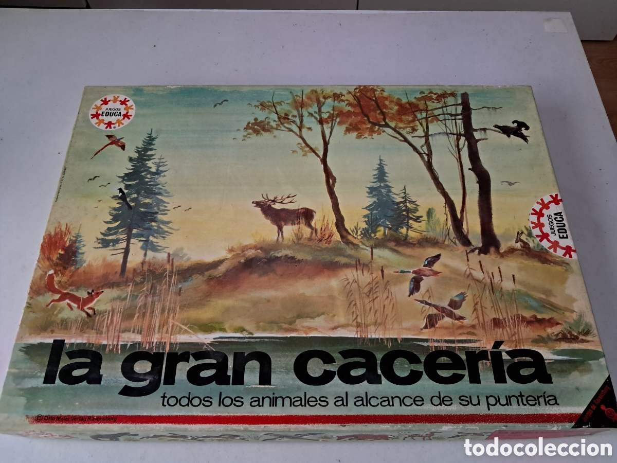 Juegos de mesa: ANTIGUO JUEGO DE MESA, LA GRAN CACER&Iacute;A DE EDUCA