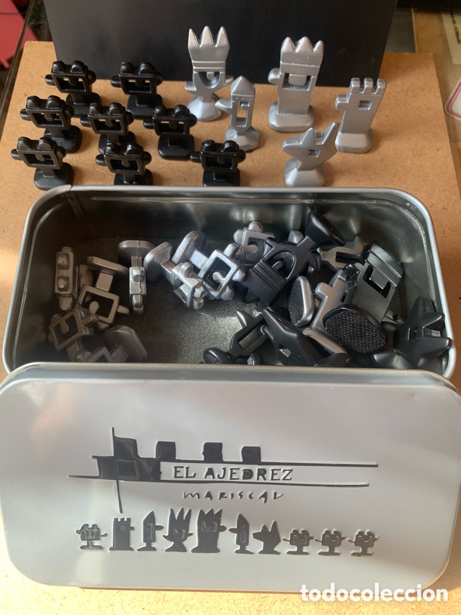 Juegos de mesa: JUEGO DE AJEDREZ DISE&Ntilde;O DE JAVIER MARISCAL. CAJA ORIGINAL.