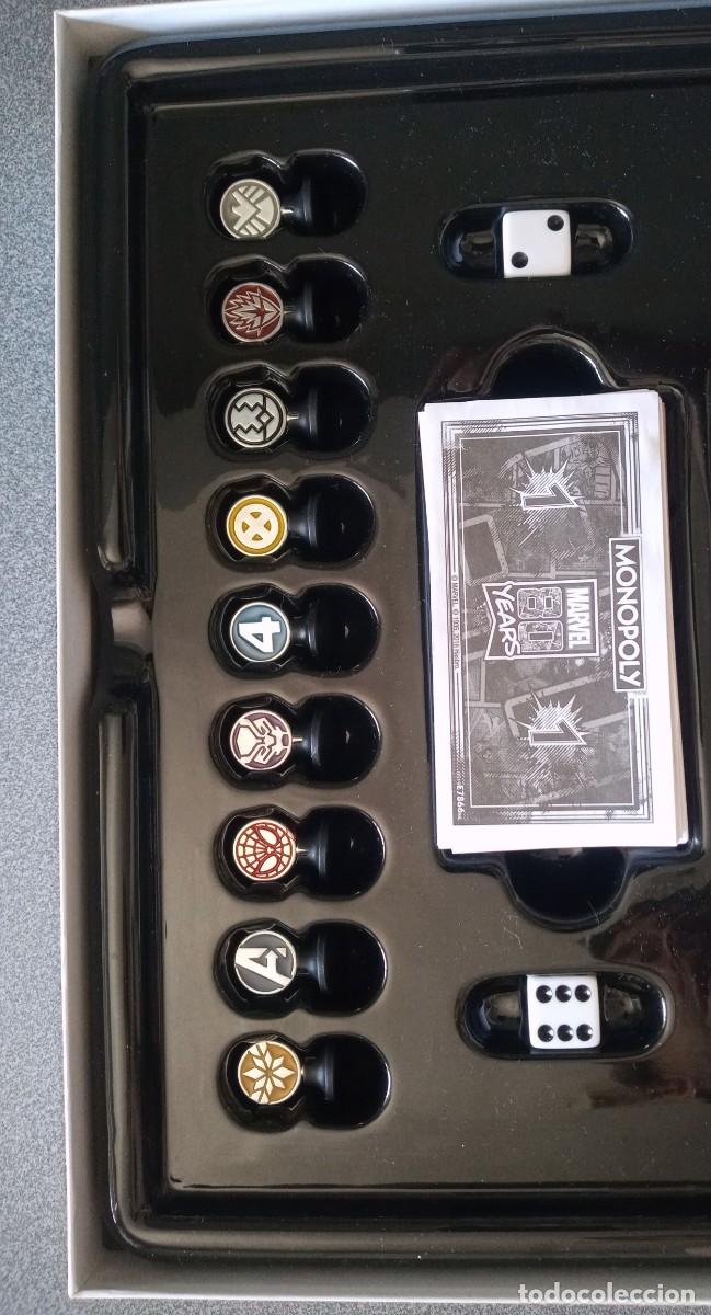Juegos de mesa: Monopoly Mavel 80 Years Hasbro - Foto 6