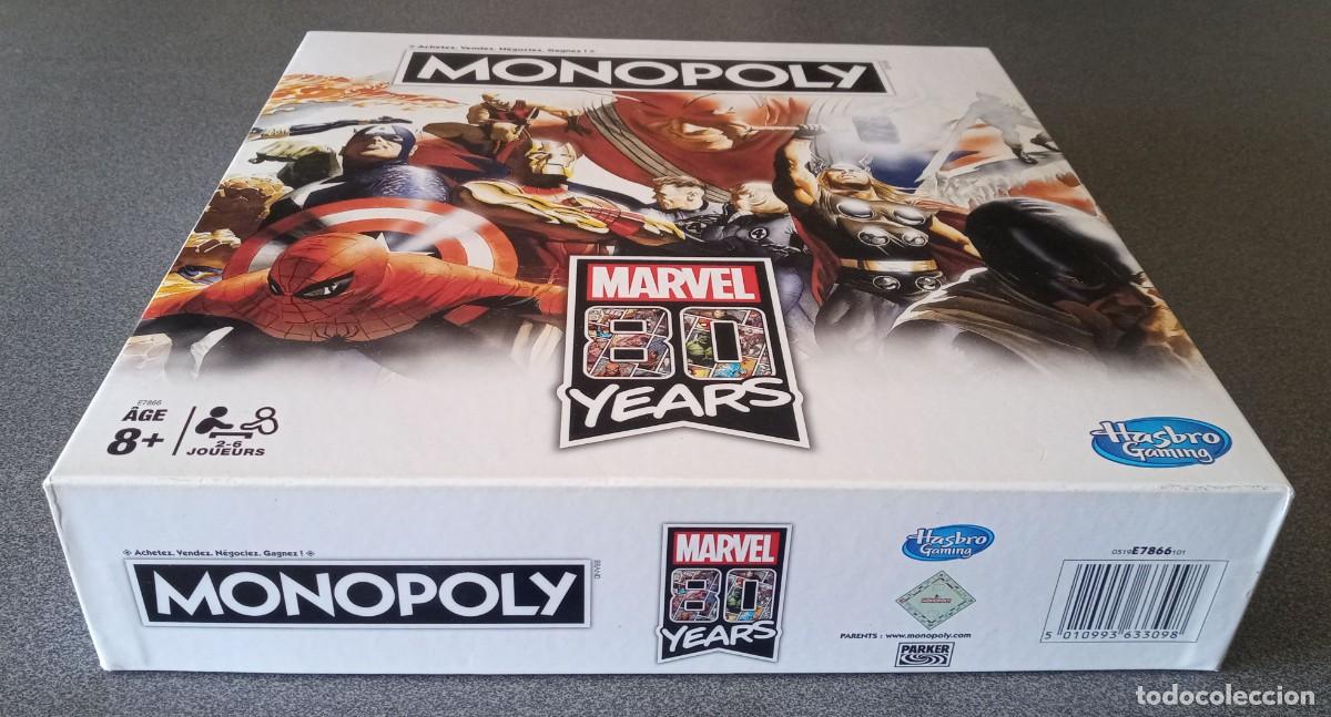 Juegos de mesa: Monopoly Mavel 80 Years Hasbro - Foto 8
