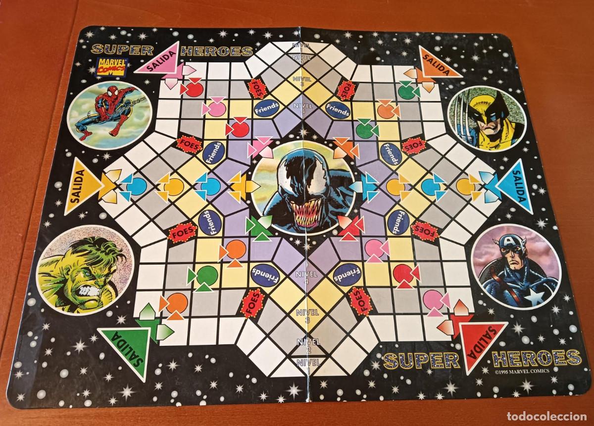 Juegos de mesa: SUPER H&Eacute;ROES MARVEL COMICS TABLERO DE JUEGO - Foto 1