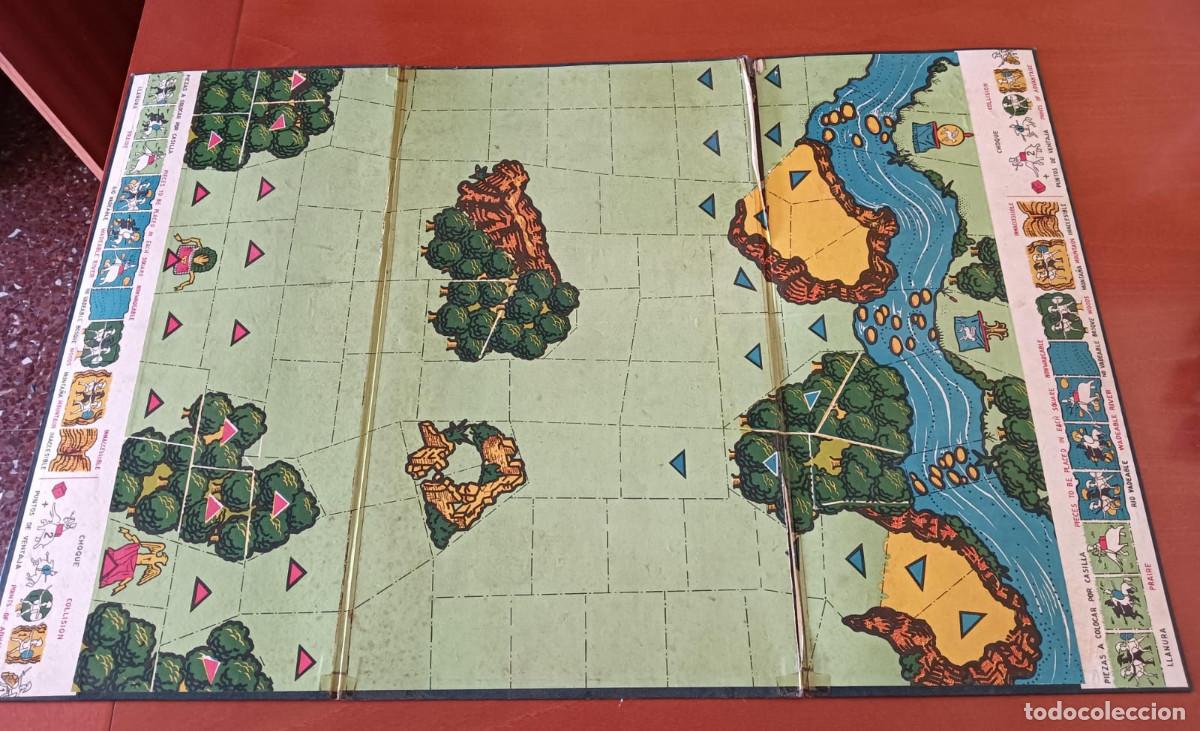 Juegos de mesa: TABLERO JUEGO GRANDES BATALLAS DEL MUNDO BATALLA DE METAURO ROMA Y CARTAGO ROJAS Y MALARET A&Ntilde;OS 50