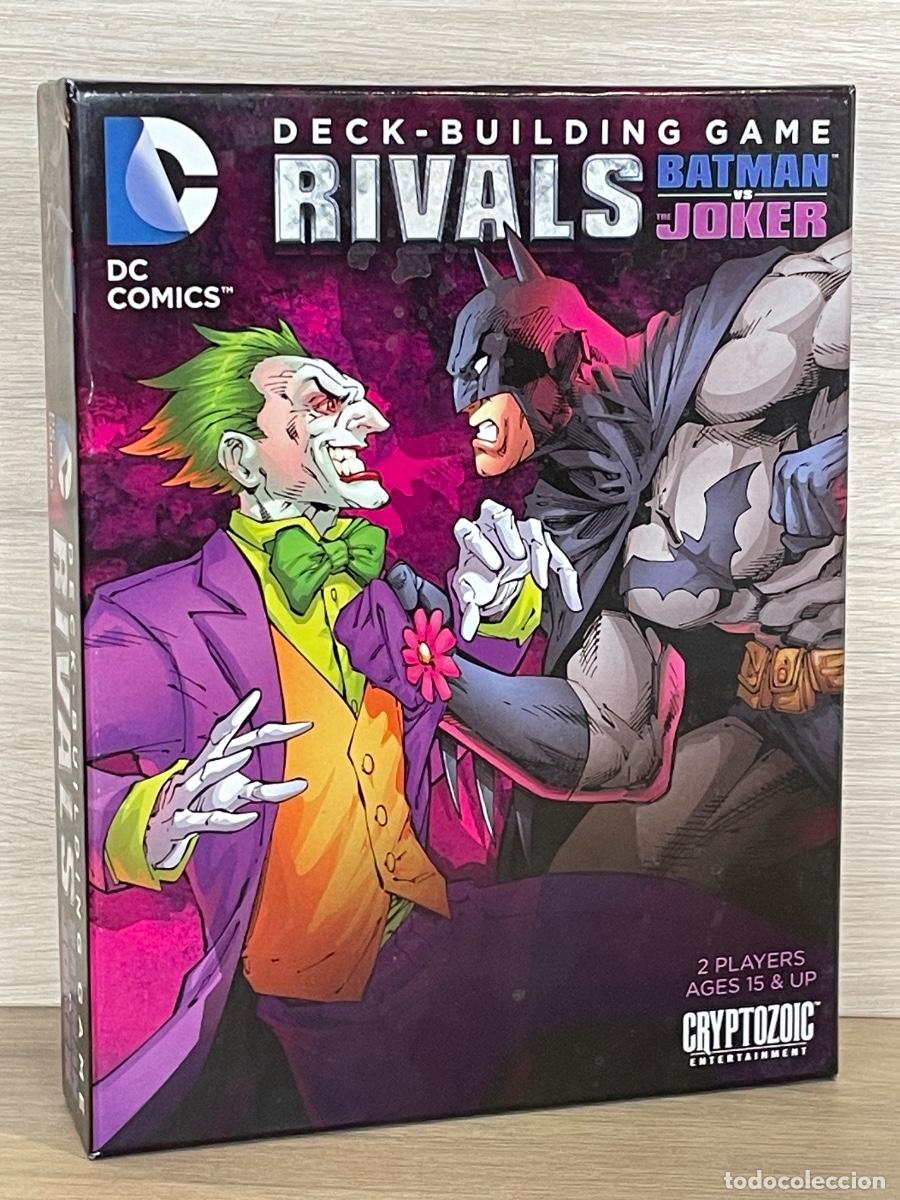 Juegos de mesa: DC Comics Deck Building Game: Batman vs. The Joker (Semi-nuevo) / Juego de Cartas