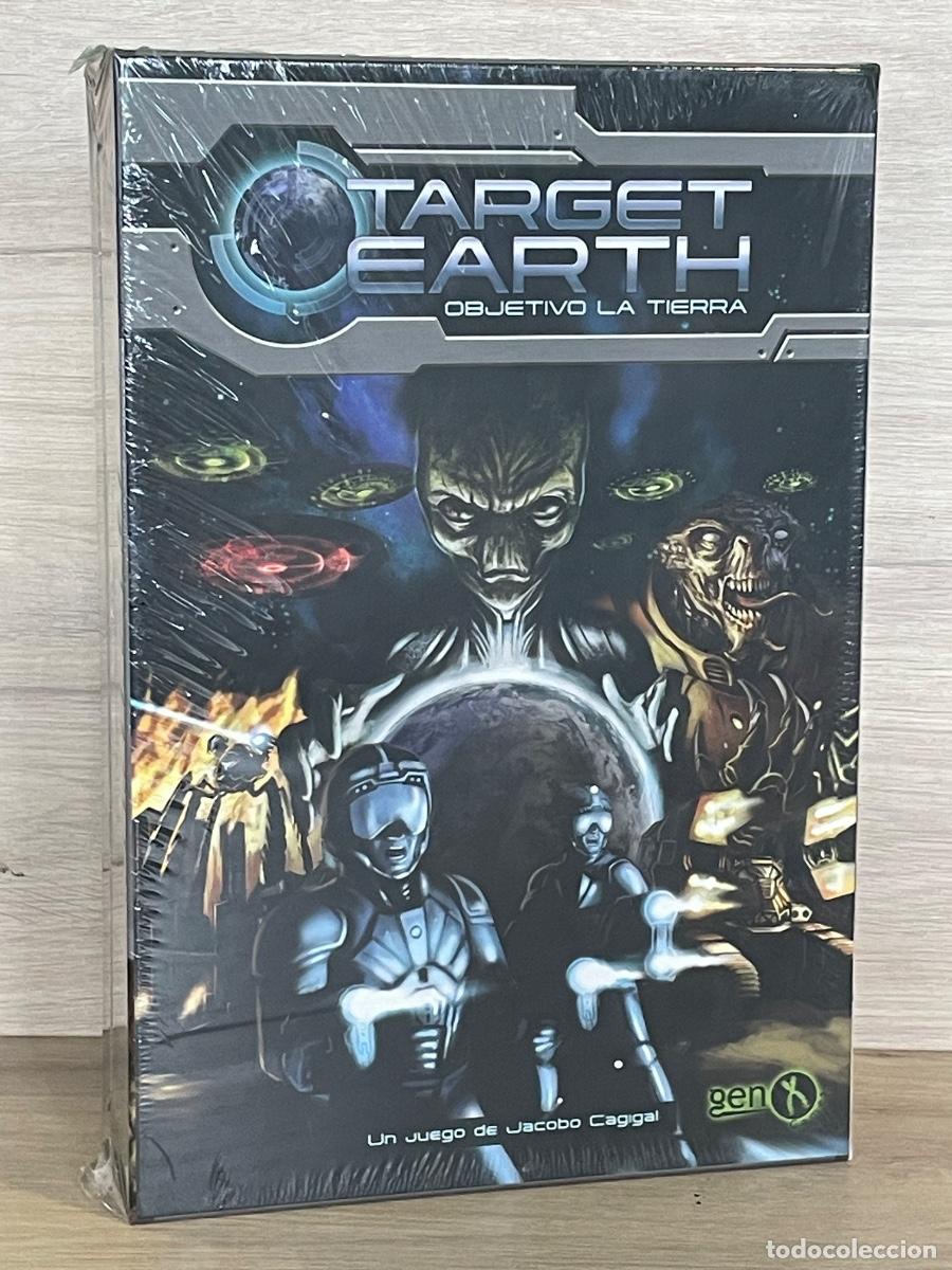 Juegos de mesa: Target Earth: Objetivo La Tierra / Un juego de Jacobo Cagigal / Gen Comics / Precintado