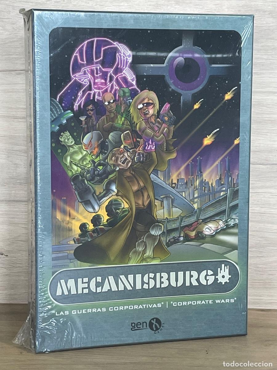 Juegos de mesa: Mecanisburgo (2008) / Las Guerras corporativas / Gen Games / Precintado