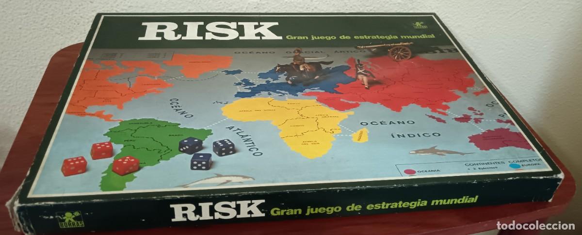 Juegos de mesa: JUEGO RISK GRAN JUEGO DE ESTRATEGIA MUNDIAL BORRAS REF. 7800 COMPLETO
