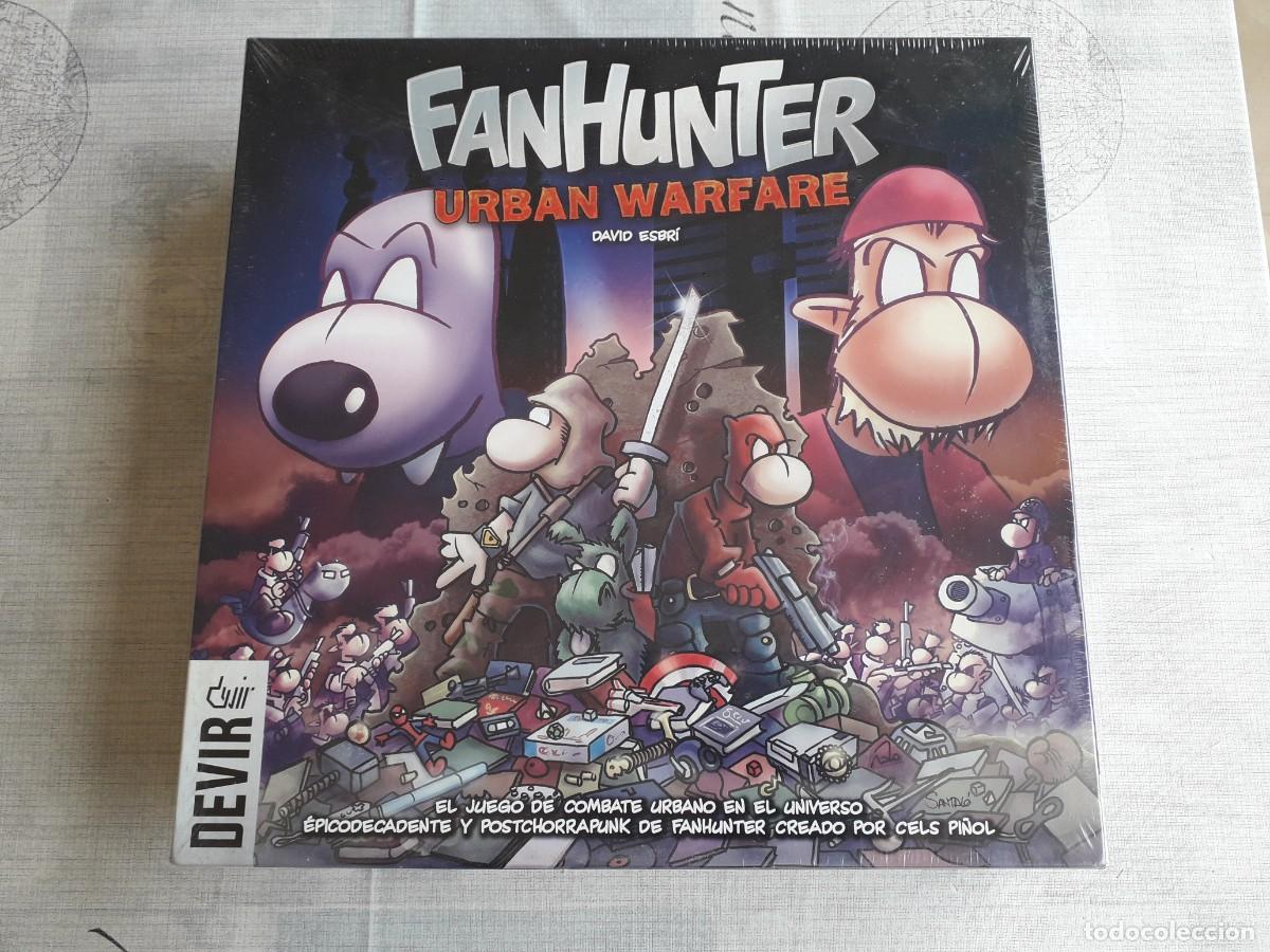 Juegos de mesa: FANHUNTER URBAN WARFARE ED DEVIR DAVID ESBR&Iacute; CASTELLANO NUEVO A ESTRENAR UNICO