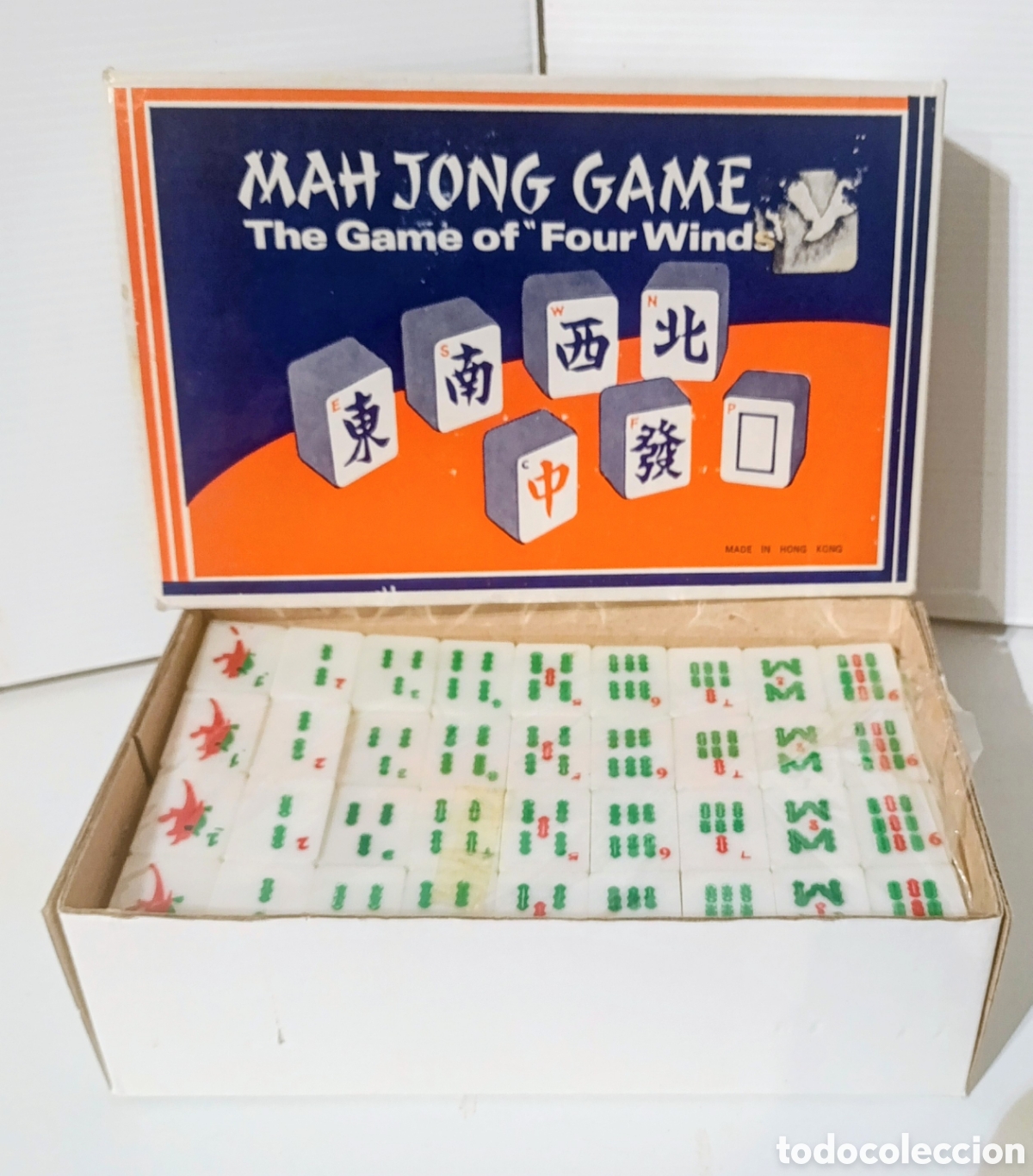 Juegos de mesa: Antiguo juego de Mahong