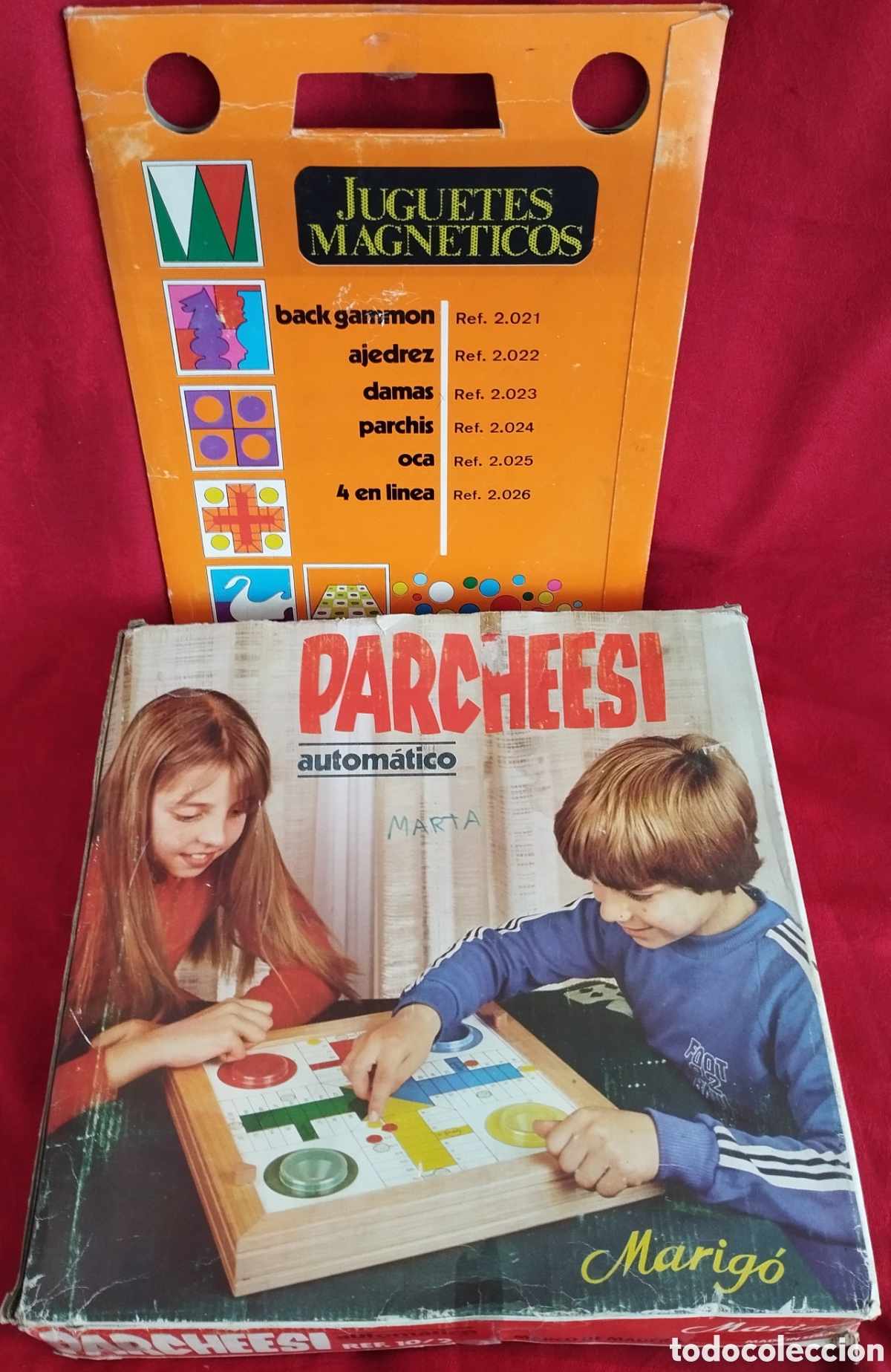 Juegos de mesa: Antiguo Parch&iacute;s y Damas Rima. - Foto 2