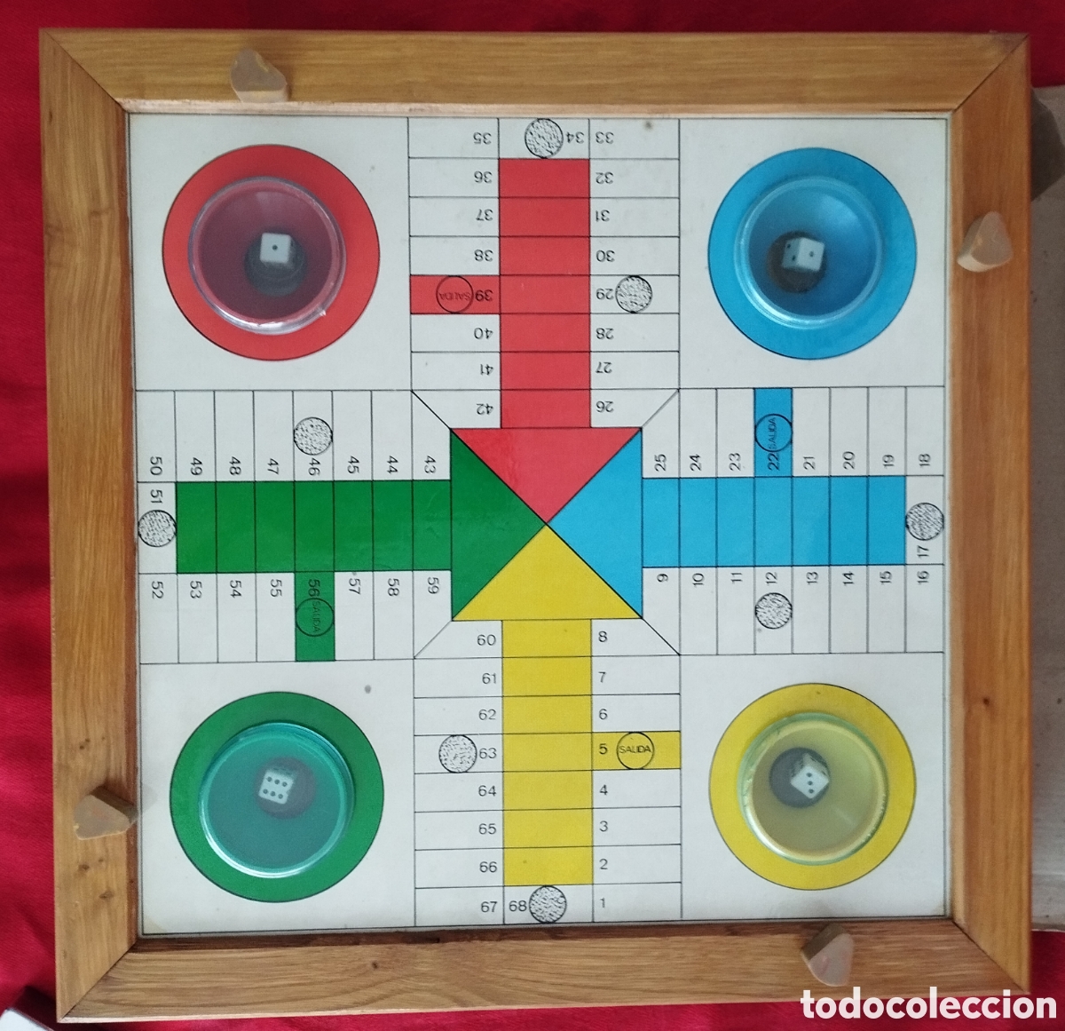 Juegos de mesa: Antiguo Parch&iacute;s y Damas Rima. - Foto 3