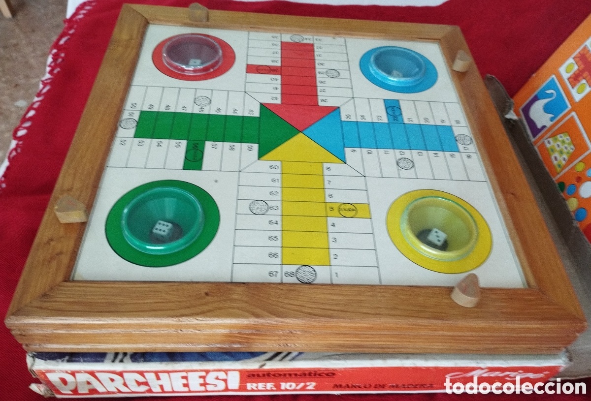 Juegos de mesa: Antiguo Parch&iacute;s y Damas Rima. - Foto 5