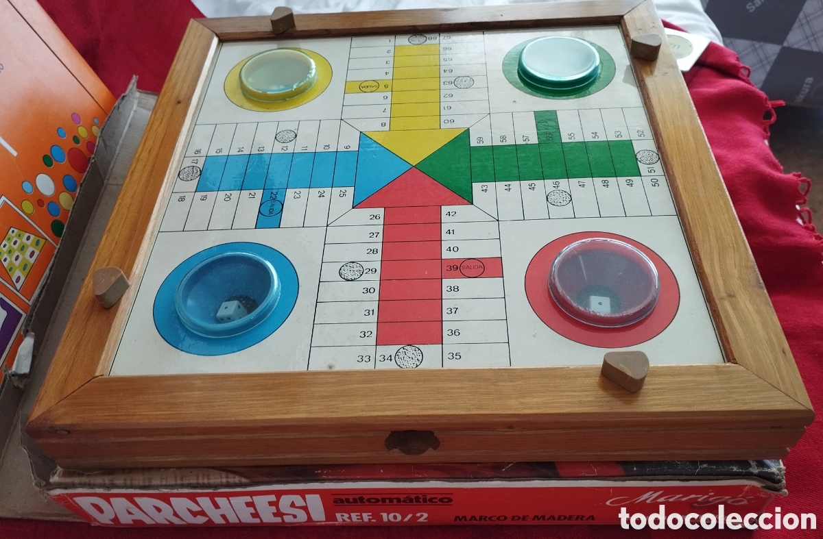 Juegos de mesa: Antiguo Parch&iacute;s y Damas Rima. - Foto 6