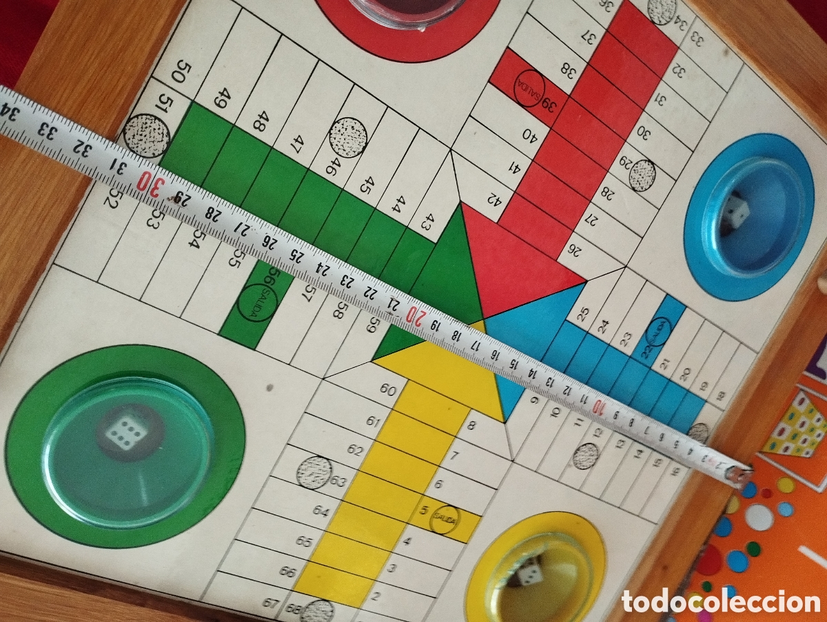Juegos de mesa: Antiguo Parch&iacute;s y Damas Rima. - Foto 7
