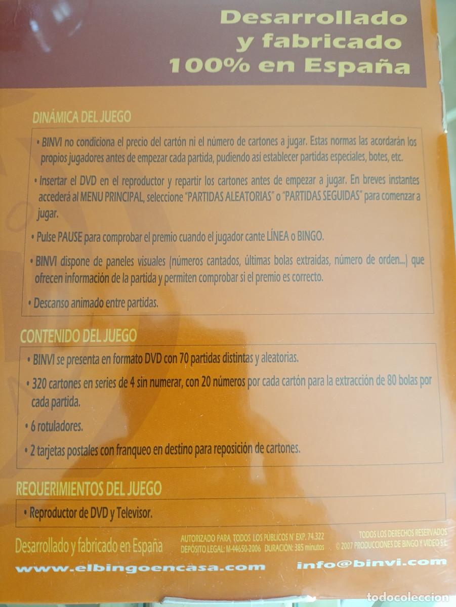 Juegos de mesa: JUEGO EL BINGO EN CASA EN DVD - Foto 4