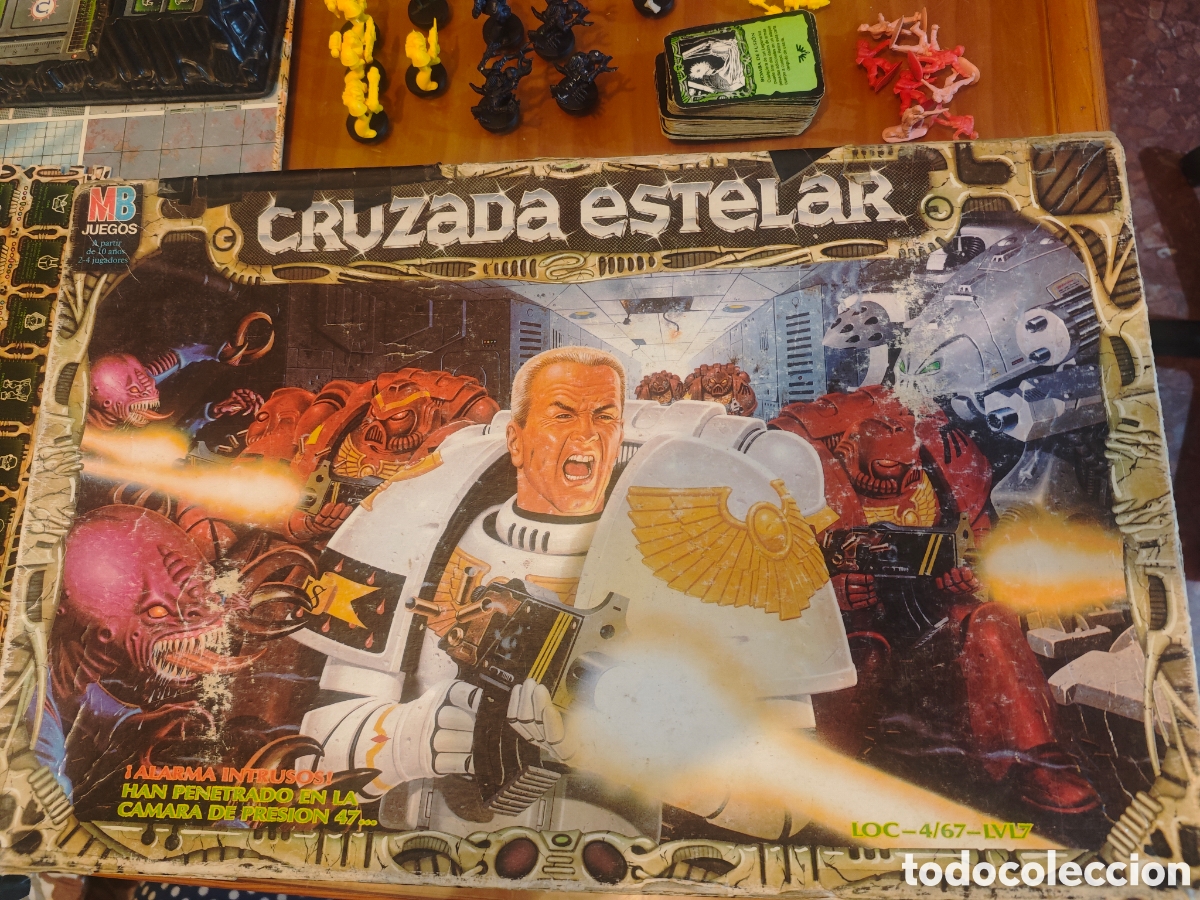 Juegos de mesa: Antiguo Juego &rdquo;Cruzada Estelar&rdquo;.. (Incompleto).