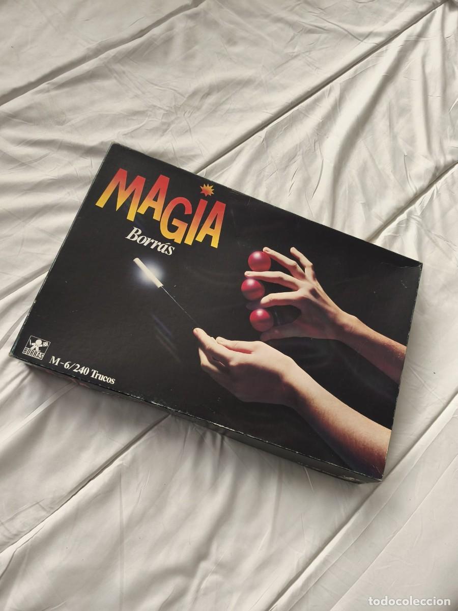 Juegos de mesa: Magia Borr&aacute;s. Vintage. A&ntilde;os 80 . modelo M-6 / 240 Trucos. Completo . Caja original
