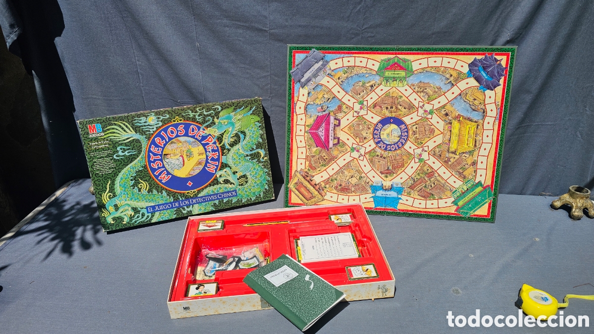 Juegos de mesa: Juego de mesa d&eacute;cada de los 80 MISTERIOS DE PEKIN