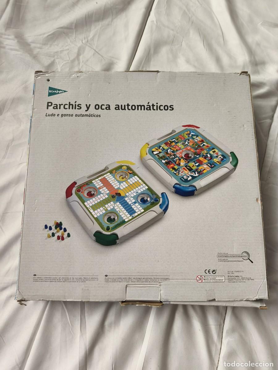 Juegos de mesa: Parch&iacute;s y Oca Autom&aacute;ticos. ⁠El Corte Ingl&eacute;s. Caja original