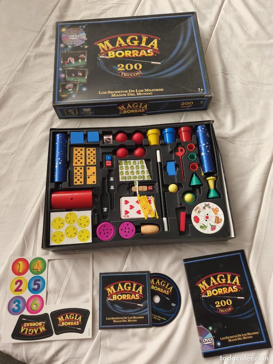 Juegos de mesa: Magia Borr&aacute;s . 200 Trucos . completo Con DVD . Educa Borr&aacute;s, caja original