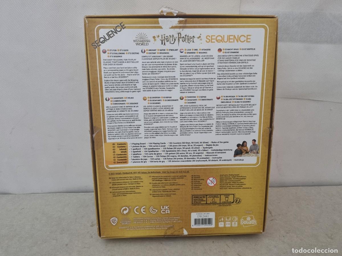 Juegos de mesa: Juego Harry Potter Squence completo de Goliath - Foto 14