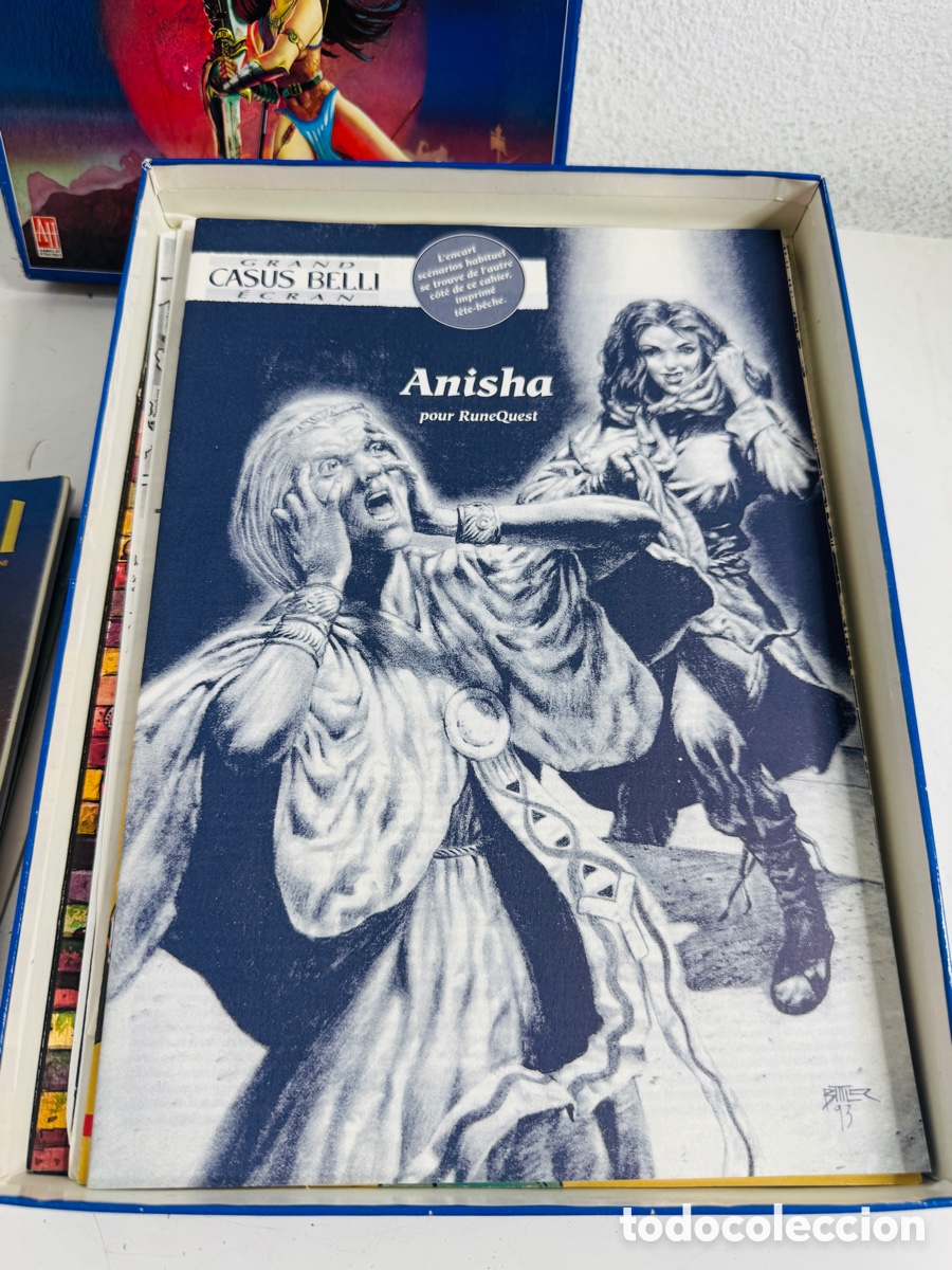Juegos de mesa: Rune Quest 1987 Incompleto - Foto 8