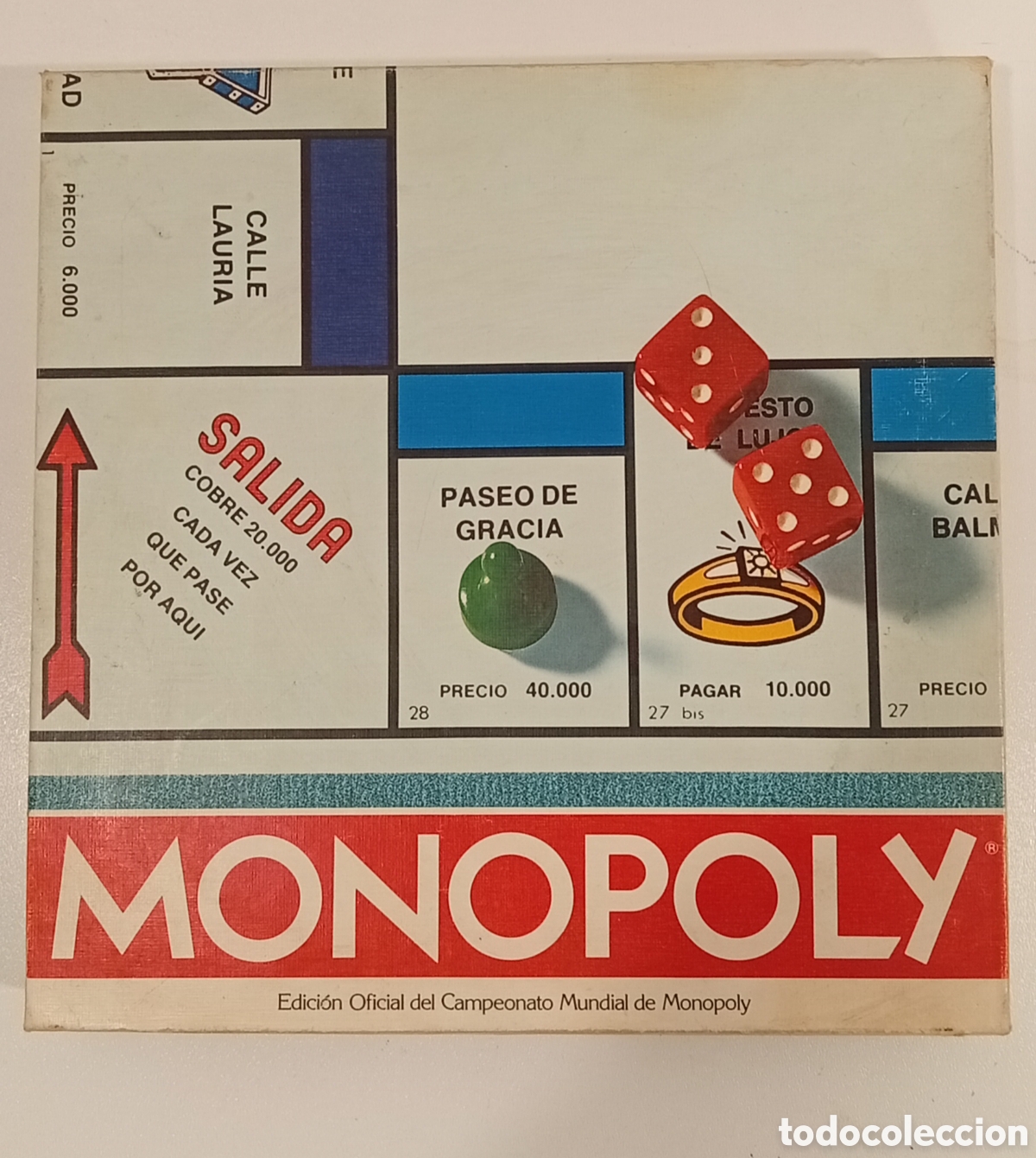 Juegos de mesa: JUEGO DE MONOPOLY DE LOS 70s O 80s