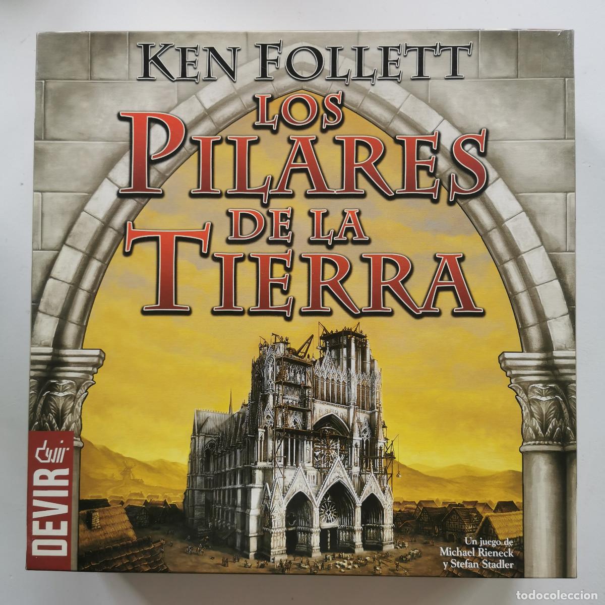 Juegos de mesa: LOS PILARES DE LA TIERRA KEN FOLLETT DEVIR KOSMOS JUEGO DE MESA COMPLETO