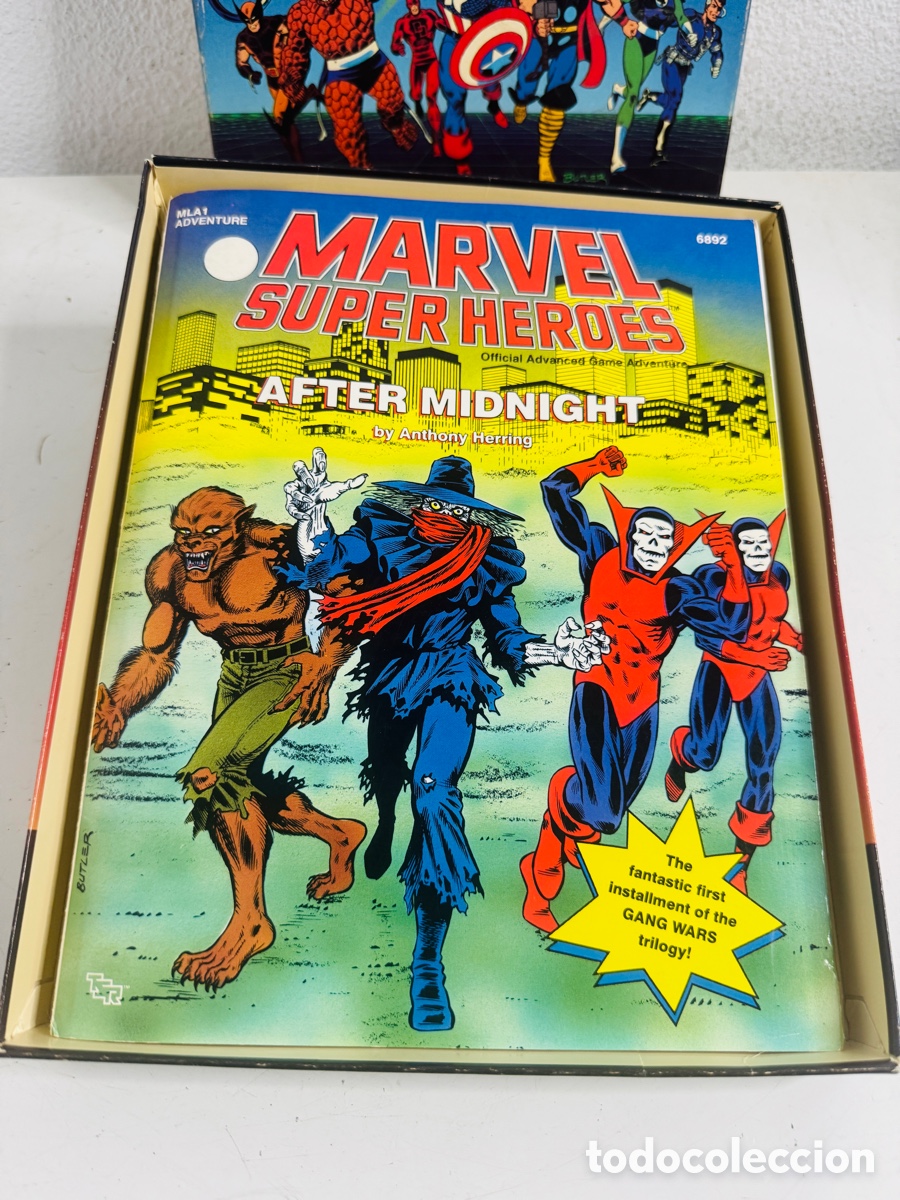 Juegos de mesa: Marvel Super Heroes- Advanced Set (1992) Libros Juego Rol - Foto 5