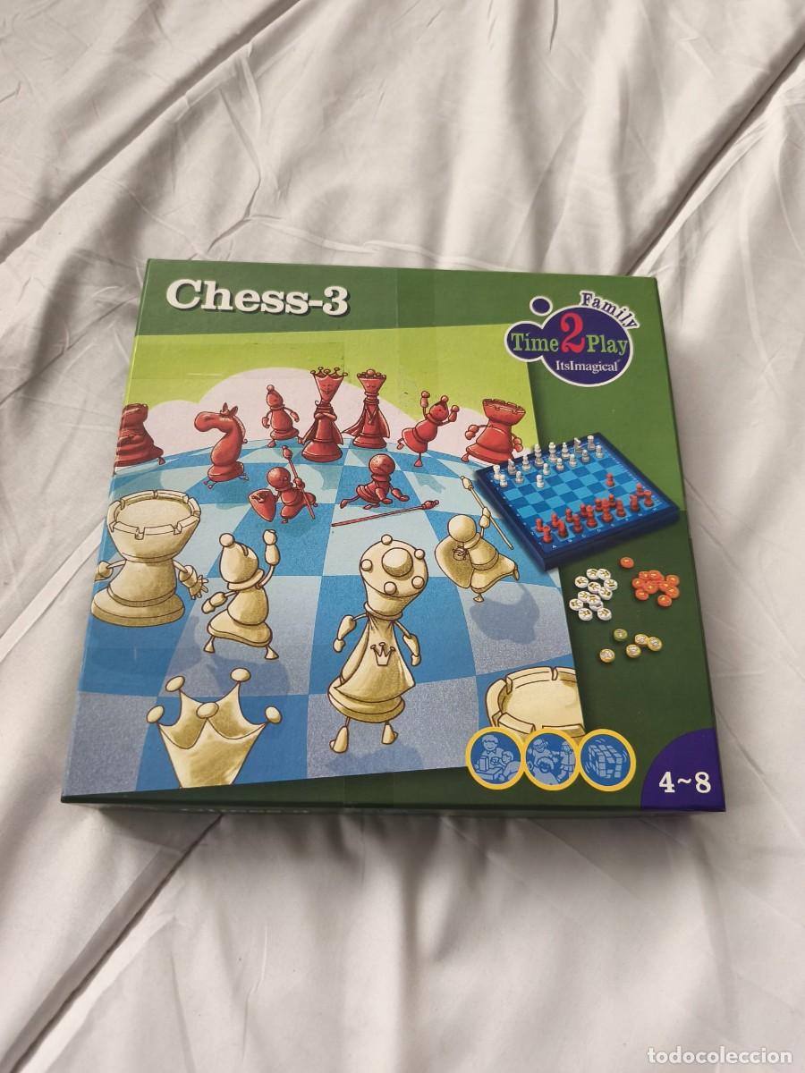 Juegos de mesa: Chess-3 Family . Time 2 Play. ItsImagical (Imaginarium) . Caja original