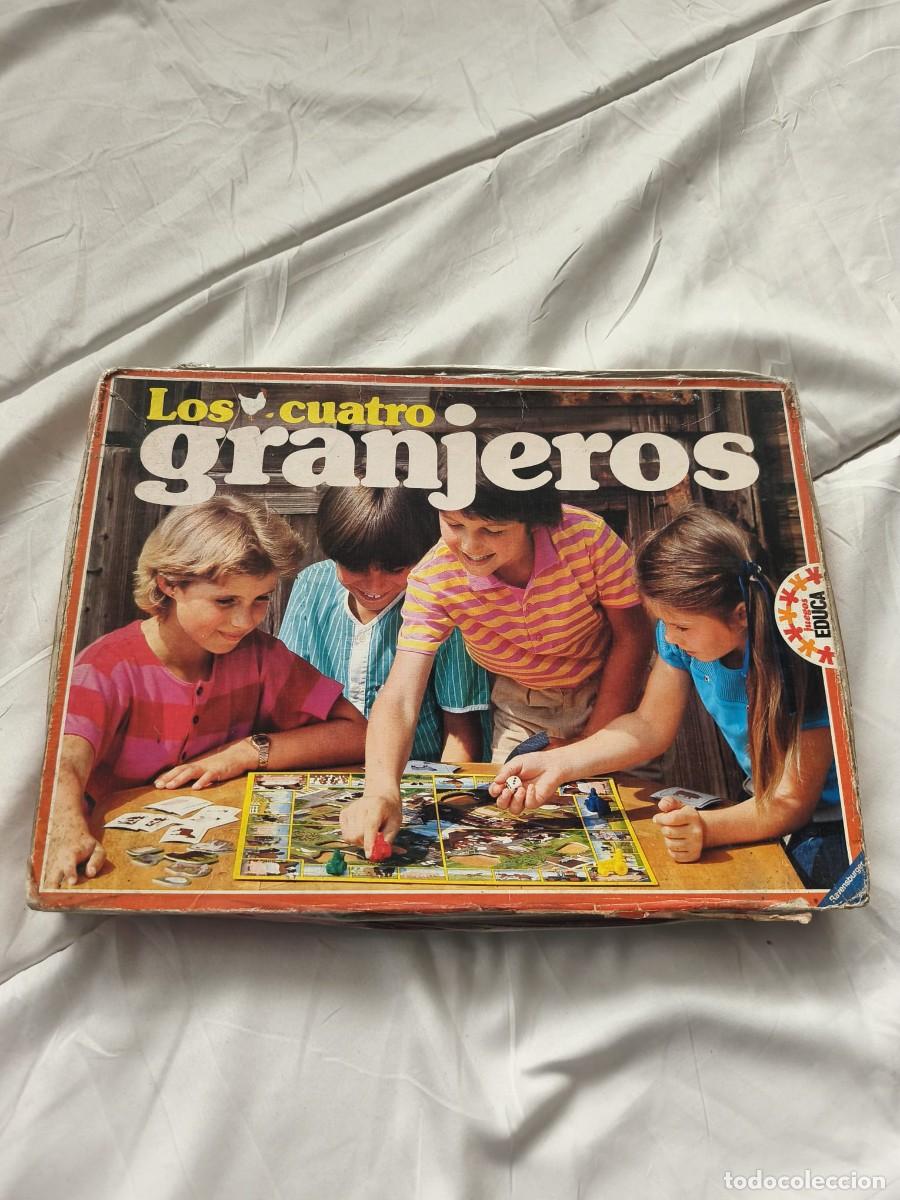 Juegos de mesa: Los cuatro granjeros . Ref: 3467 . Ravensburger . EDUCA . Caja original