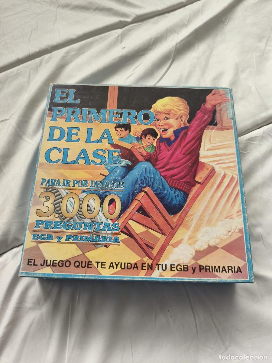 Juegos de mesa: El Primero de la Clase . 3000 preguntas . Vintage 1987 . Jufasa . FALOMIR JUEGOS. Caja original