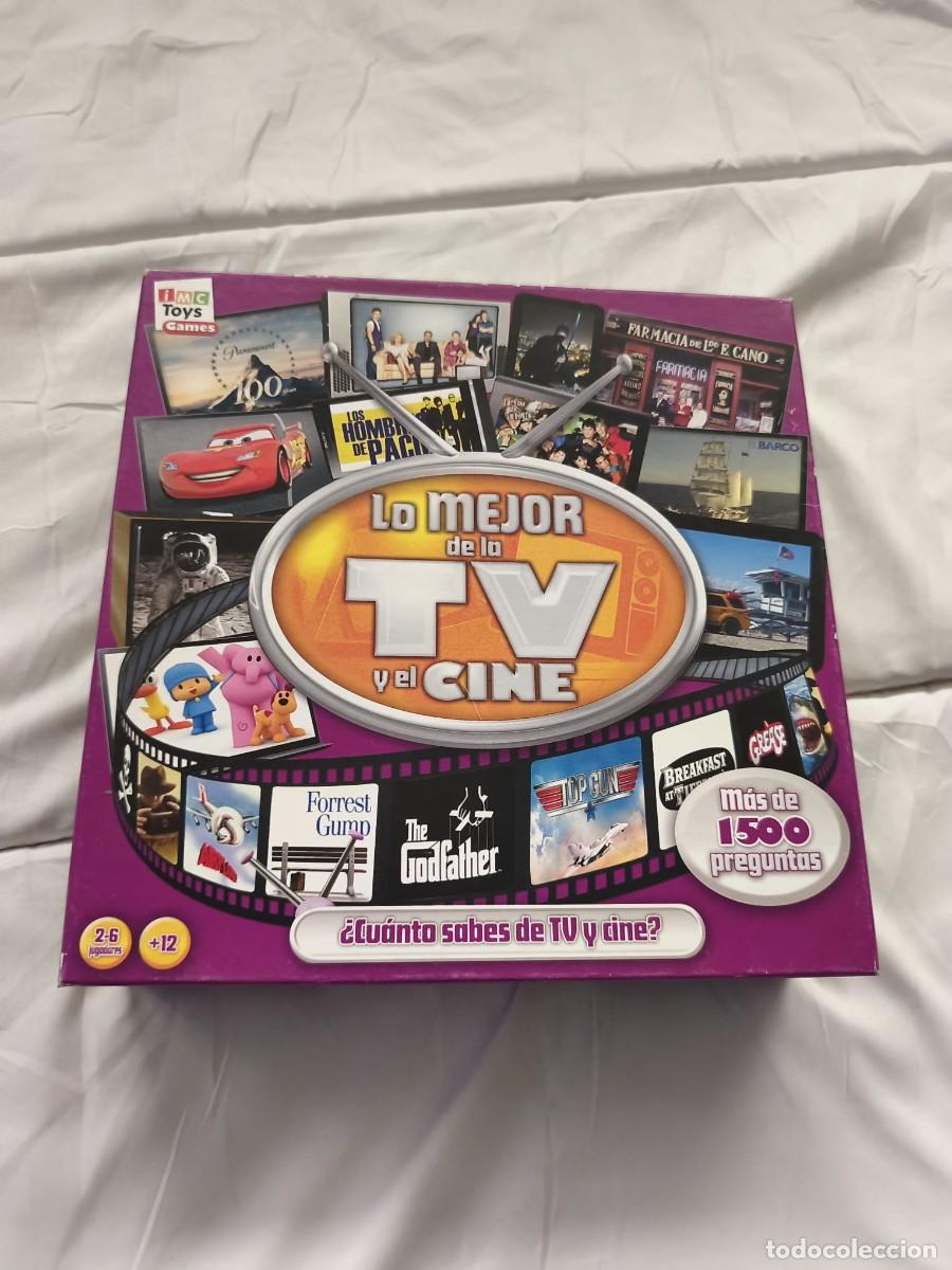 Juegos de mesa: Lo Mejor de la TV y el Cine . Juego de Antena 3 televisi&oacute;n a&ntilde;o 2012 . IMC Toys. Caja original