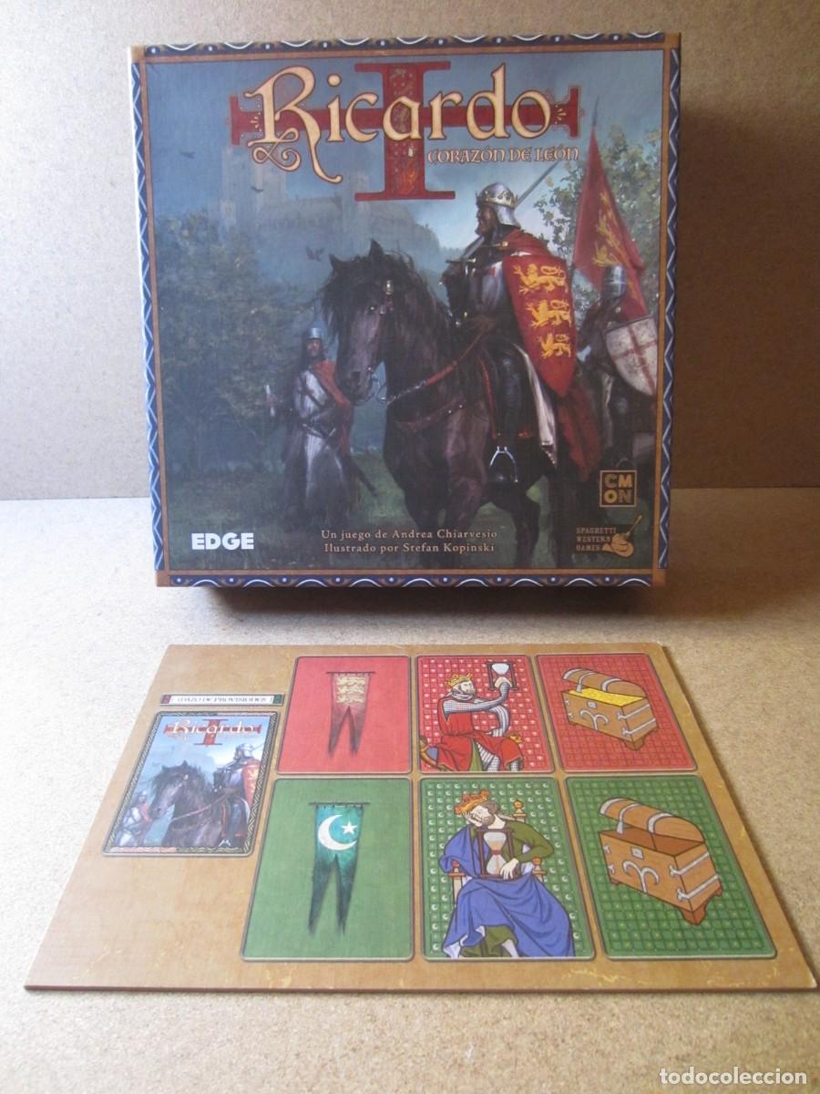Juegos de mesa: Tablero de la Reserva. Piezas y Repuestos Juego Mesa Ricardo Corazon de Leon (Edge)