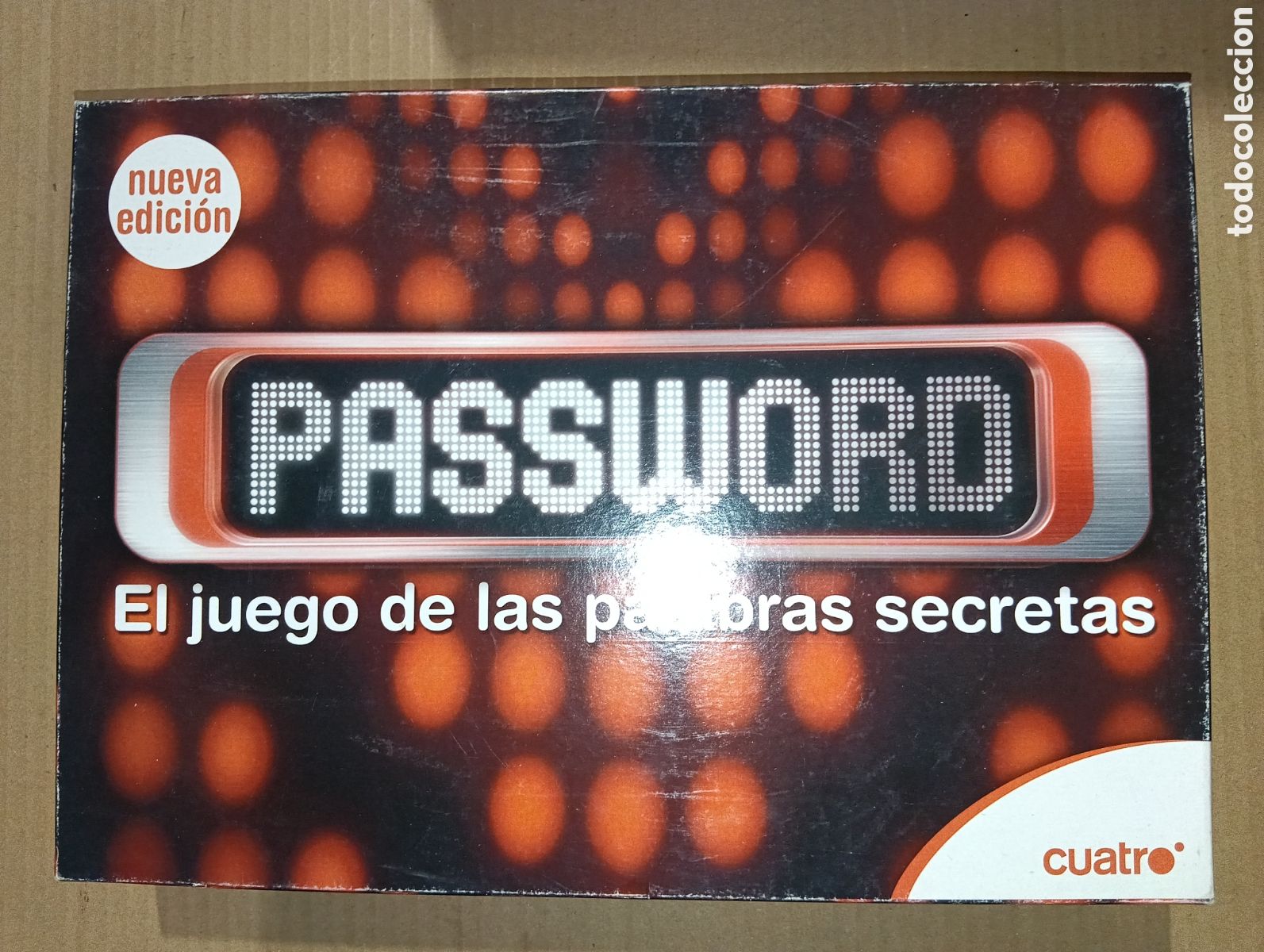 Juegos de mesa: JUEGO PASSWORD PALABRAS SECRETAS