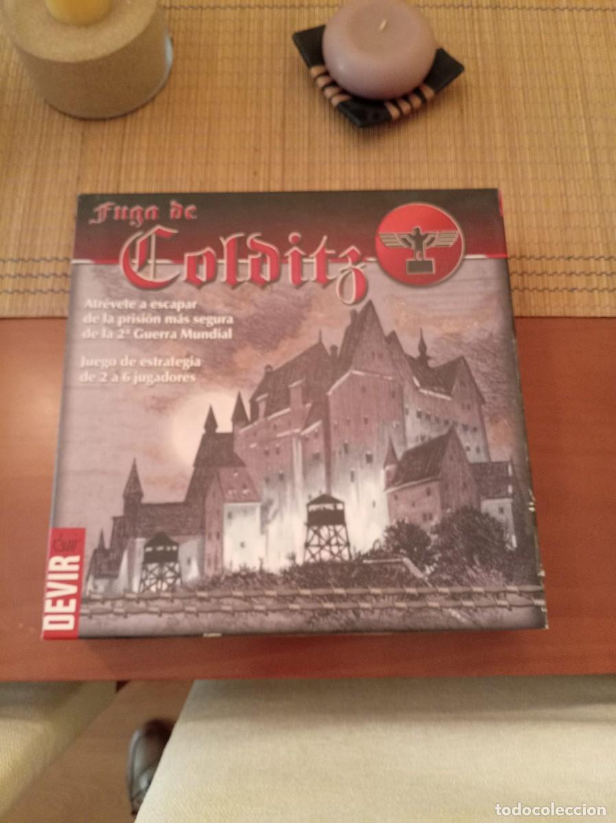 Juegos de mesa: Fuga Colditz DEVIR, wargame estrategia WWII castillo prisioneros, sin usar