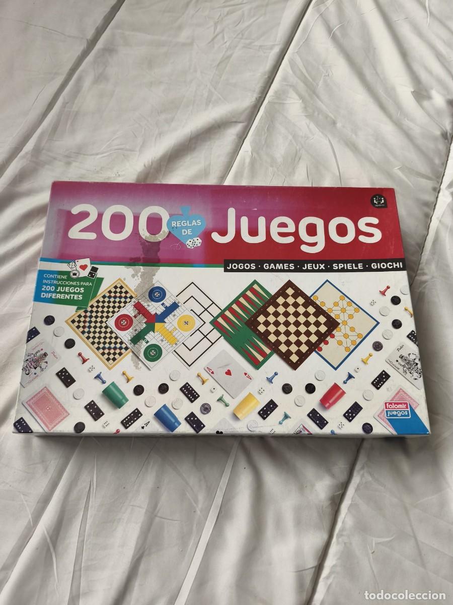 Juegos de mesa: 200 Juegos Reunidos . Jufasa . ref 01310 . Falomir Juegos. Caja original