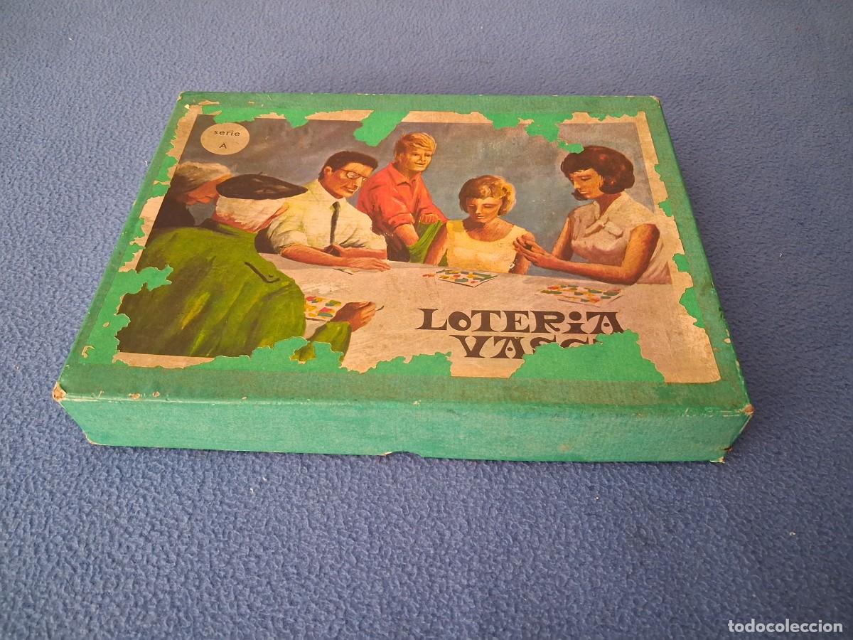 Juegos de mesa: LOTERIA VASCA SERIE A RARO JUEGO INSTRUCTIVO EN EUSKERA A&Ntilde;OS 60 EUSKARAZ PAIS VASCO