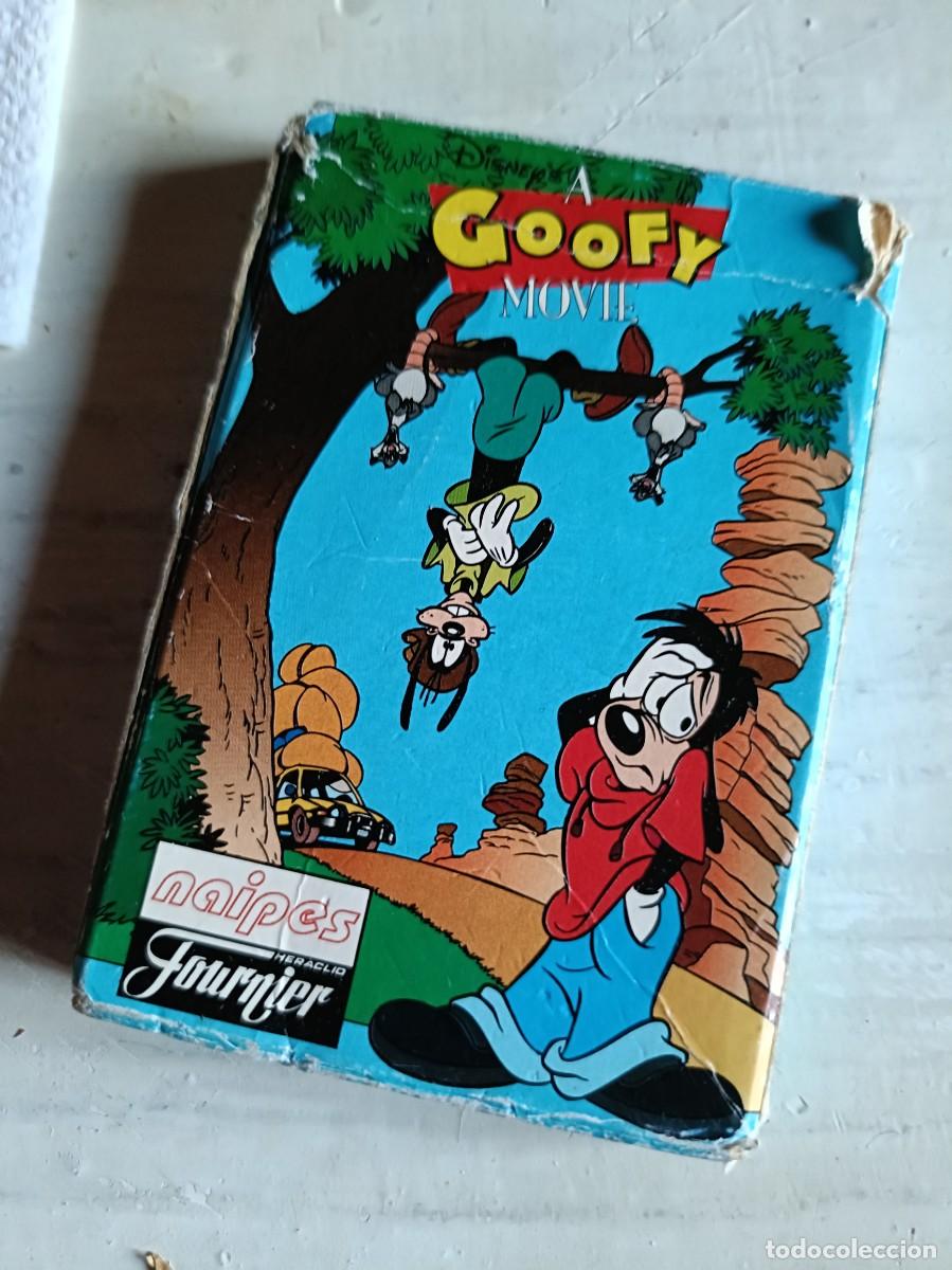Juegos de mesa: BARAJA INFANTIL DE NAIPES DE FOURNIER A GOOFY MOVIE