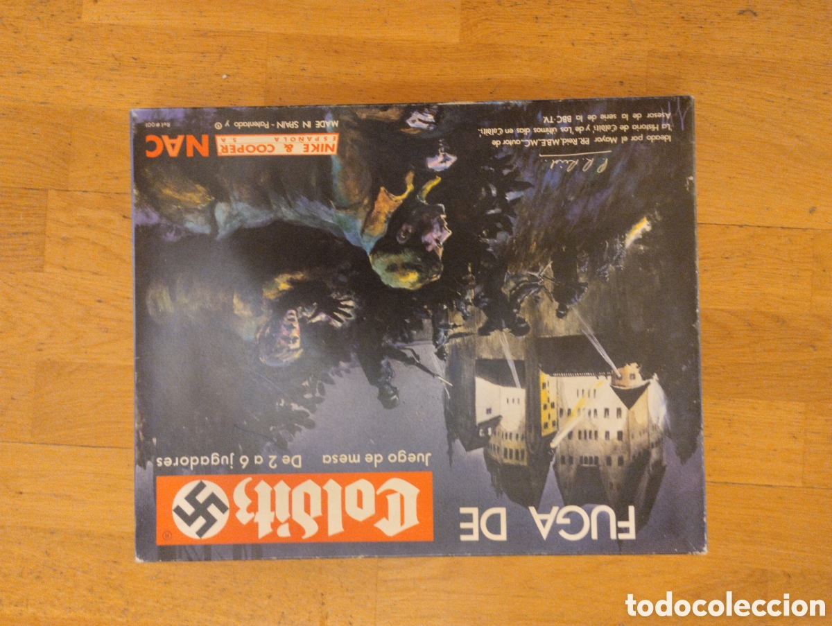Juegos de mesa: Juego de mesa antiguo NAC FUGA DE COLDITZ