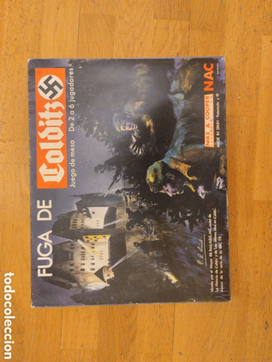 Juegos de mesa: Juego de mesa antiguo NAC FUGA DE COLDITZ