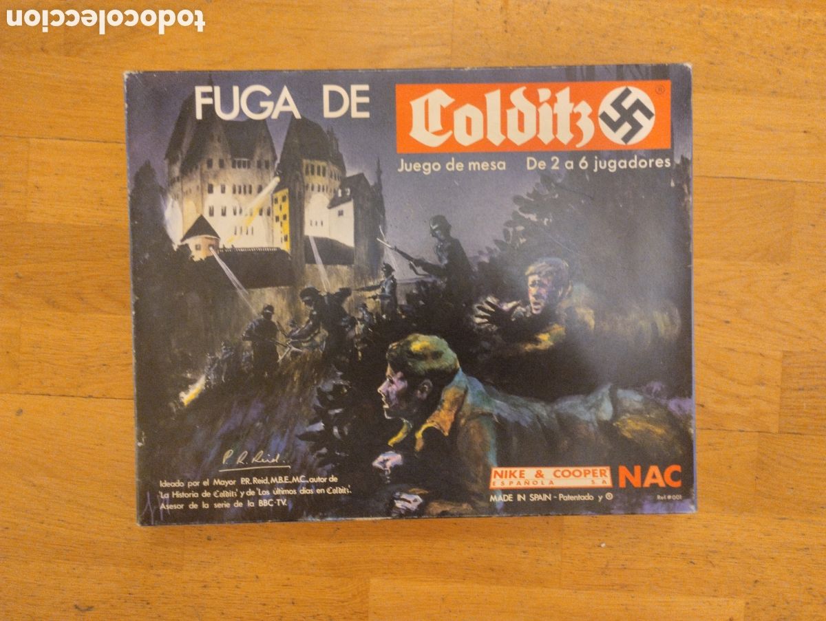 Juegos de mesa: Juego de mesa antiguo NAC FUGA DE COLDITZ