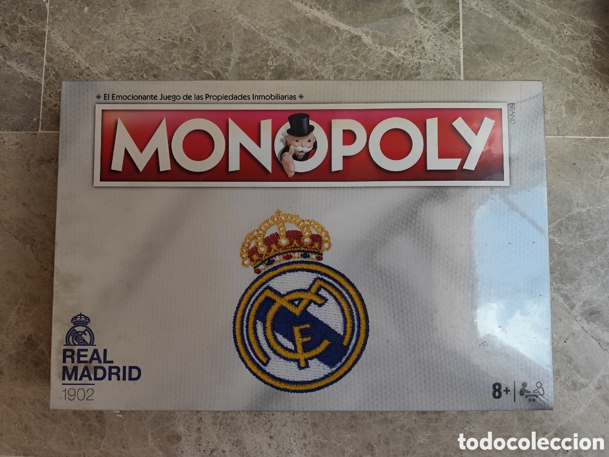 Juegos de mesa: MONOPOLY REAL MADRID PRECINTADO VER FOTOS